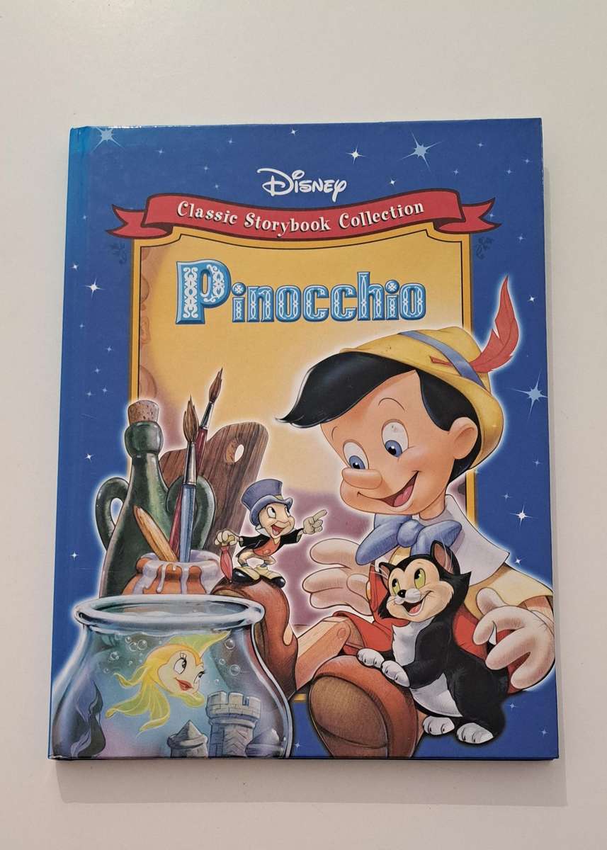 Walt Disney's Pinocchio classic kids children's picture bedtime story book