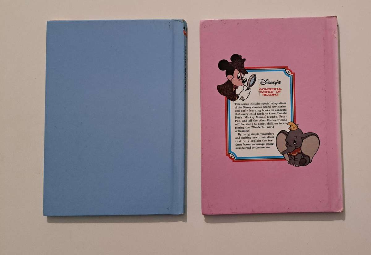 Walt Disney - Prince and the pauper plus 101 dalmatians kids children picture books