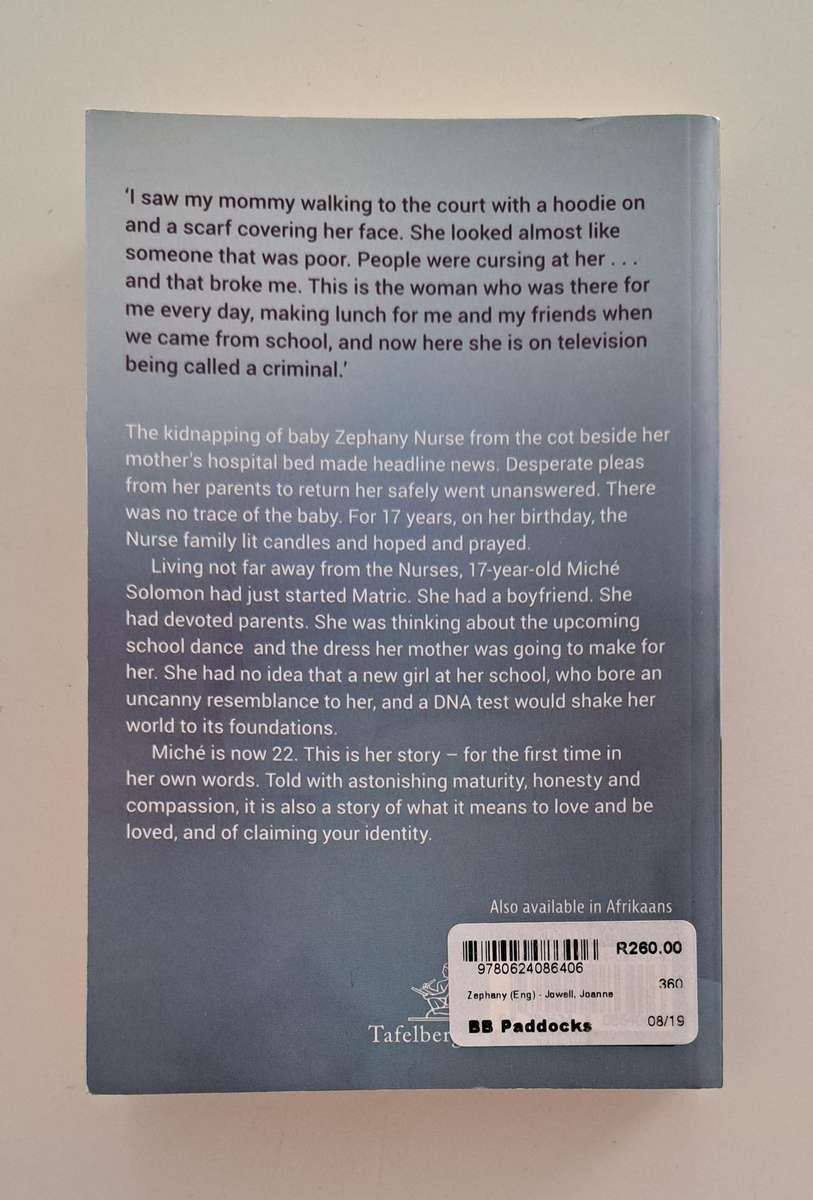 Zephany Two Mothers One Daughter an Astonishing True Story Joanne Jowell biography kidnapping baby