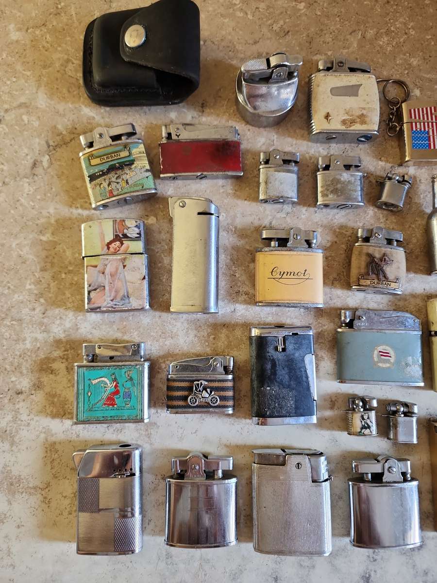 Vintage lighters (some spark, and others not)
