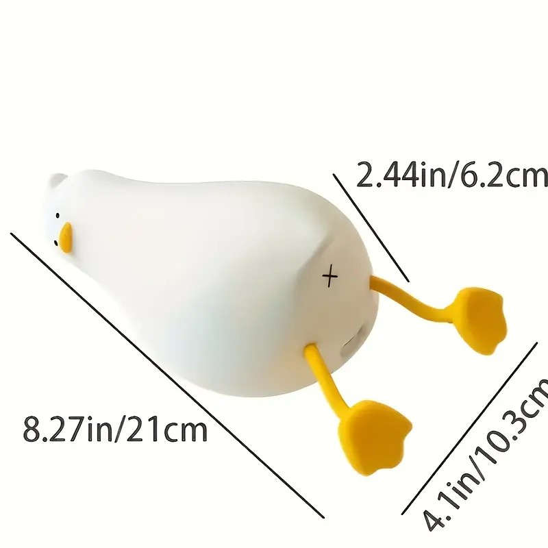 Rechargeable duck night light