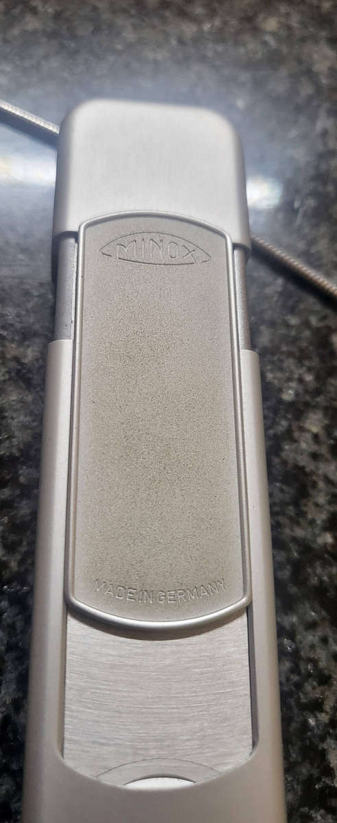 MINOX B Vintage Sub miniature Silver Spy Camera 8x11mm Film exposure