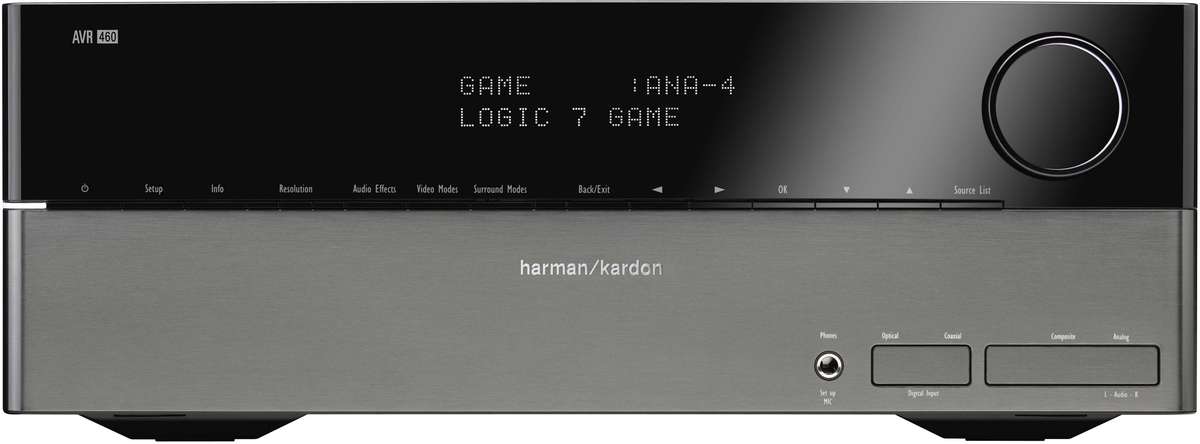HARMAN KARDON AVR460/230 RECEIVER | 7.1 CH |  140W @ 6OHMS | 1080p HD PASSTHRU AND UPSCALLING