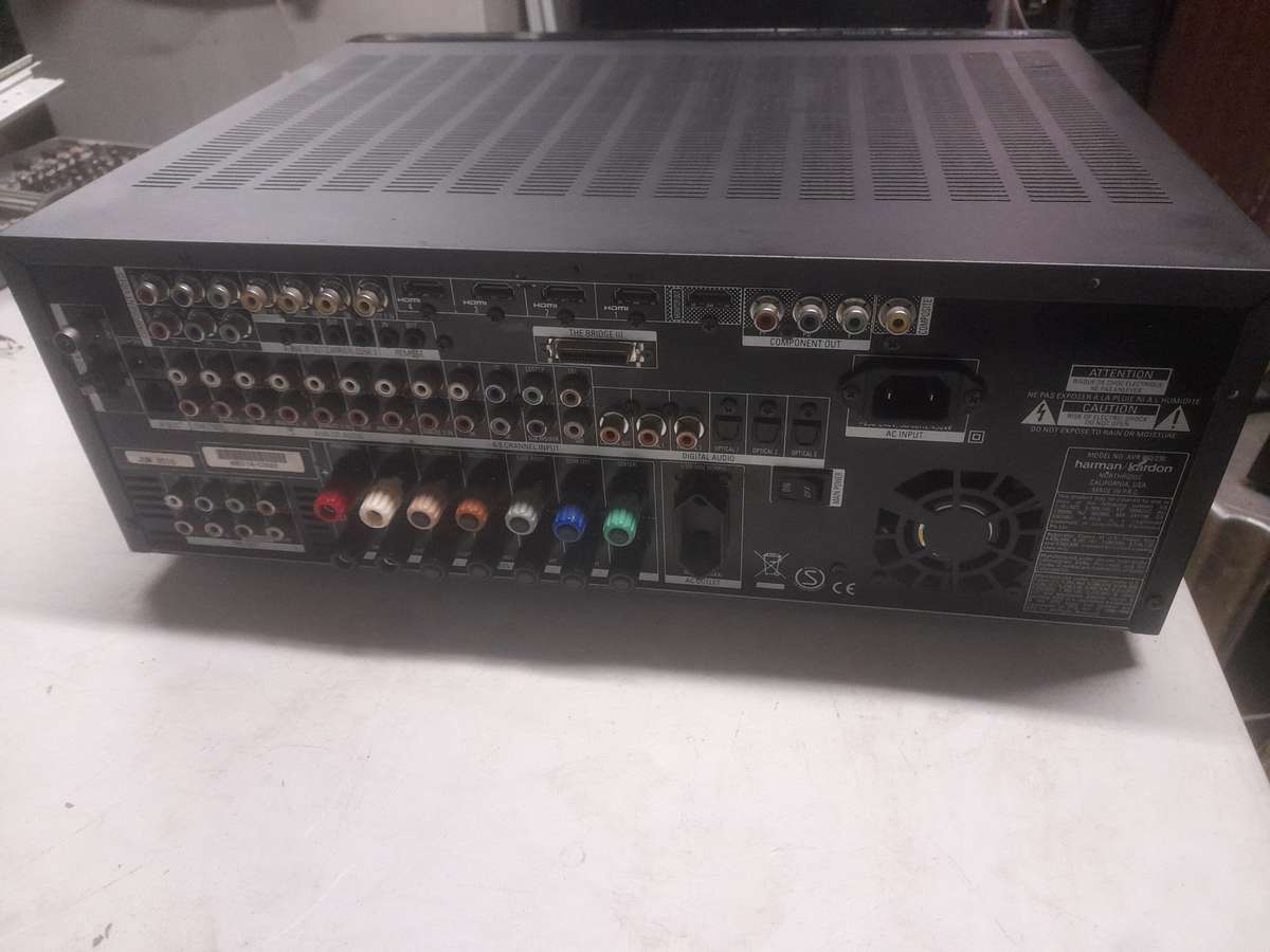 HARMAN KARDON AVR460/230 RECEIVER | 7.1 CH |  140W @ 6OHMS | 1080p HD PASSTHRU AND UPSCALLING