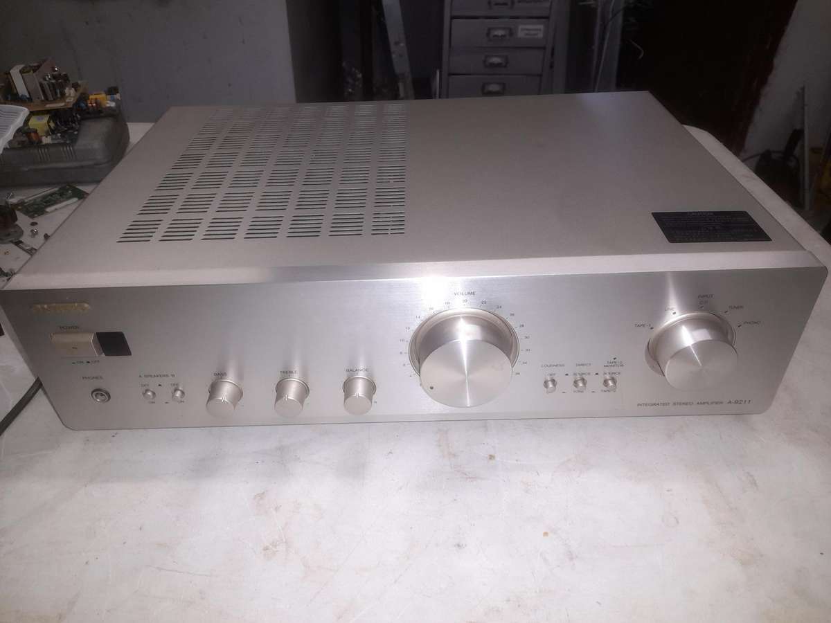 ONKYO A9211 INTEGRATED STEREO AMPLIFIER | 2.0 CH |  40W @ 8OHMS | VINTAGE