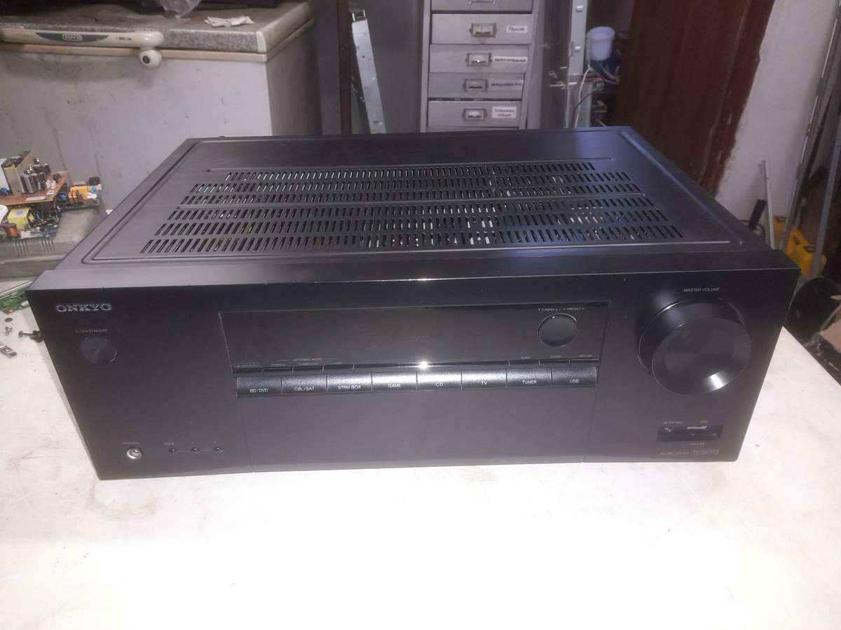 ONKYO TX-SR373 RECEIVER | 5.1 CH |  135W @ 6OHMS | 4K@60P PASSTHRU AND UPSCALLING | BLUETOOTH