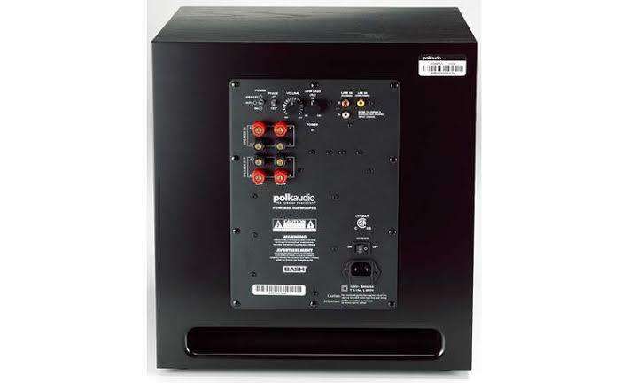 POLK AUDIO PSW505 ACTIVE SUBWOOFER | 12" Driver | 300W RMS | D-Class