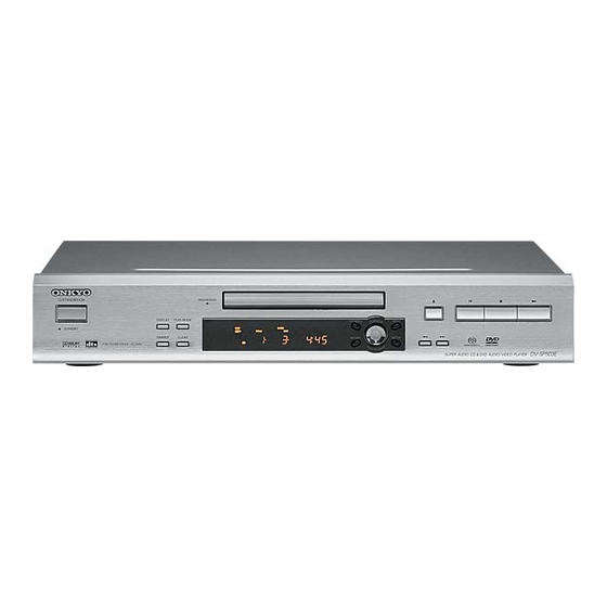ONKYO DV-SP503E DVD PLAYER | CD/MP3 | SUPER AUDIO