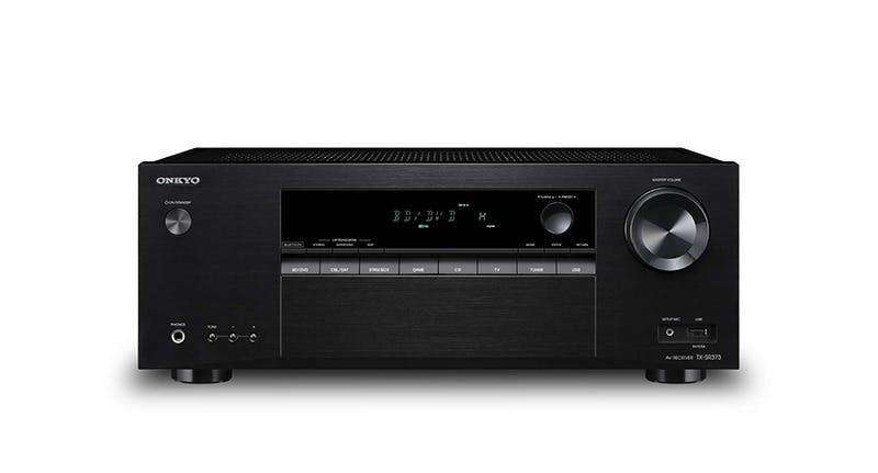 ONKYO TX-SR373 RECEIVER | 5.1 CH |  135W @ 6OHMS | 4K@60P PASSTHRU AND UPSCALLING | BLUETOOTH