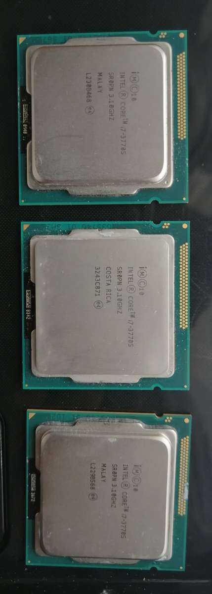 INTEL CORE I7 3RD GEN QUAD CORE PROCESSOR I7-3770s 3.20GHZ BASE / 3.40GHZ MAX 8MB SMART CACHE 5 GT