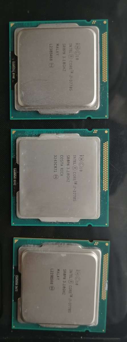 INTEL CORE I7 3RD GEN QUAD CORE PROCESSOR I7-3770s 3.20GHZ BASE / 3.40GHZ MAX 8MB SMART CACHE 5 GT