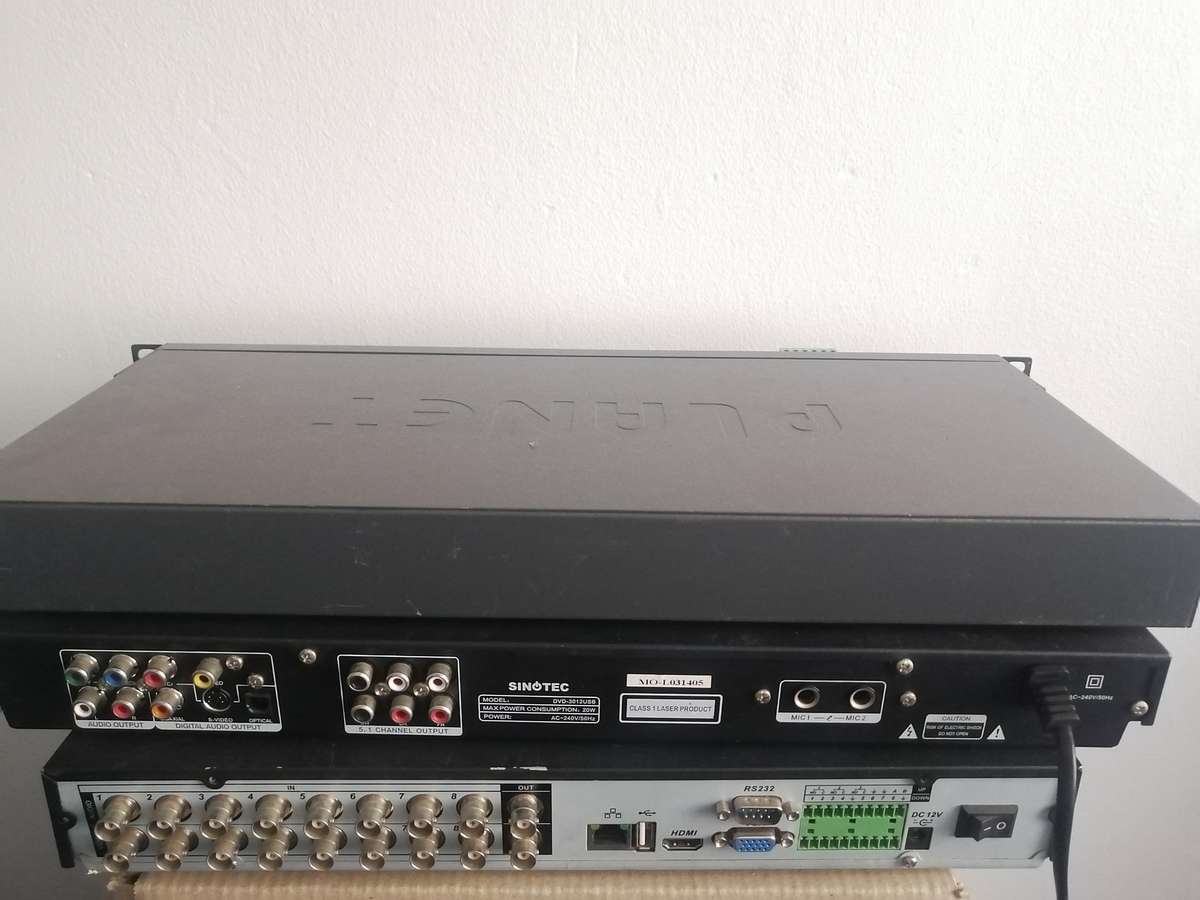 Various working Electronics DVR+ DVD + SFP SWITCH