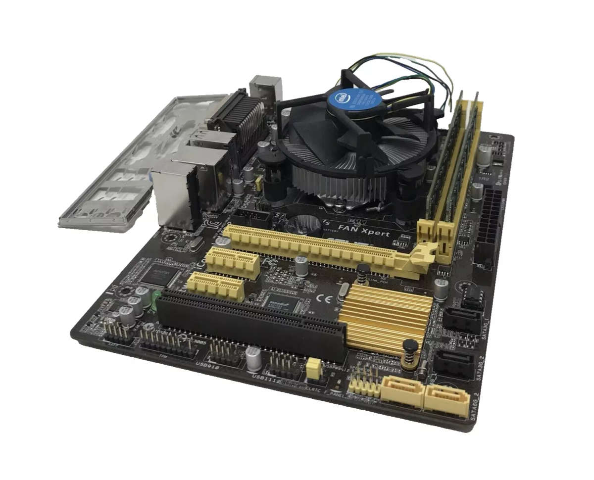 Core i5 4th Gen Entry Gaming Motherboard Combo @3.4GHz LGA1150 MicroATX