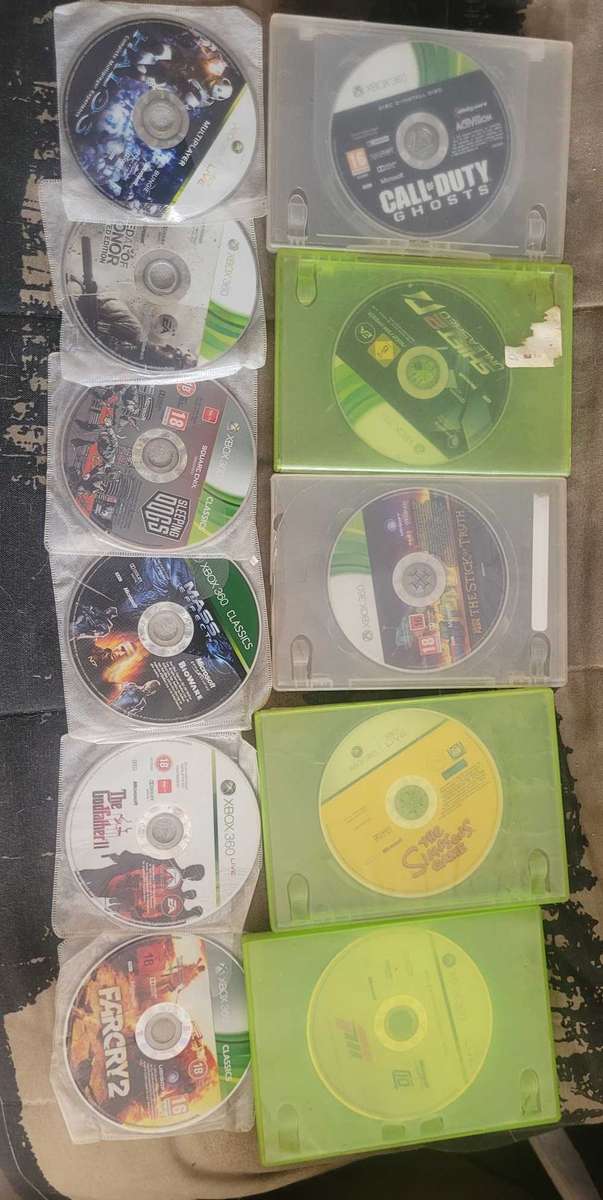 Xbox 360 Console + 47 games