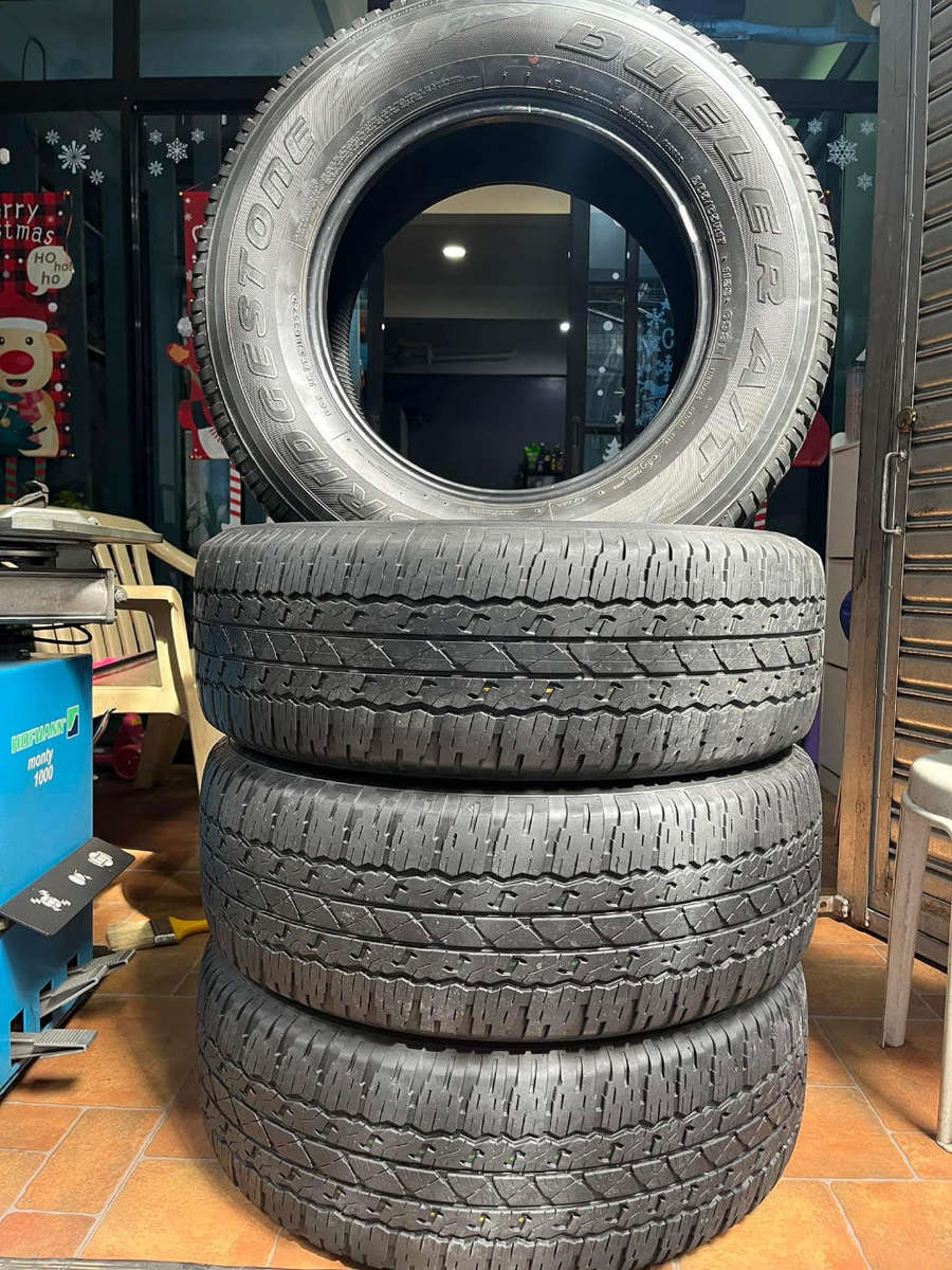 265/65/17 × 4 Bridgestone Duerler AT fairly used tyres