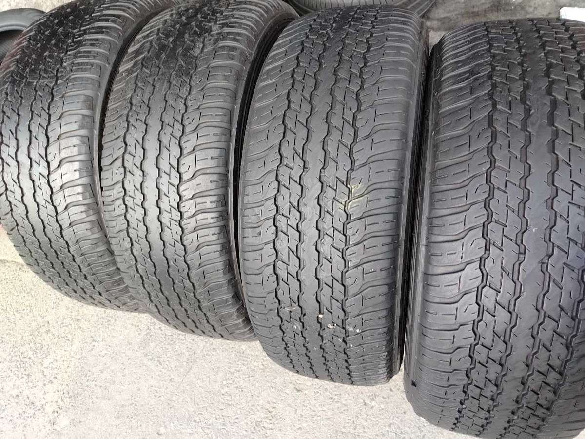 265/60/18 Dunlop Grandtrek AT. 70% life