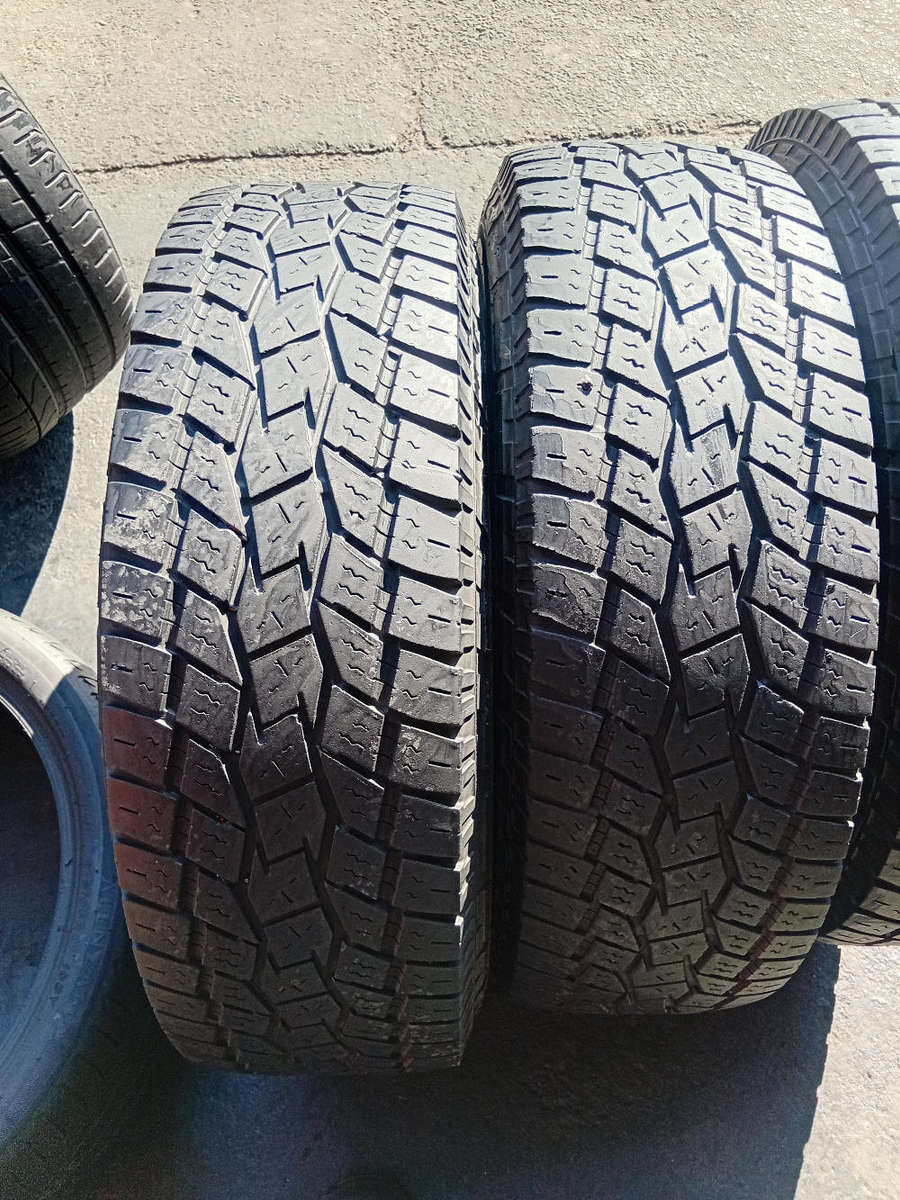 245/75/17 x 4 Toyo Open Country AT used tyres