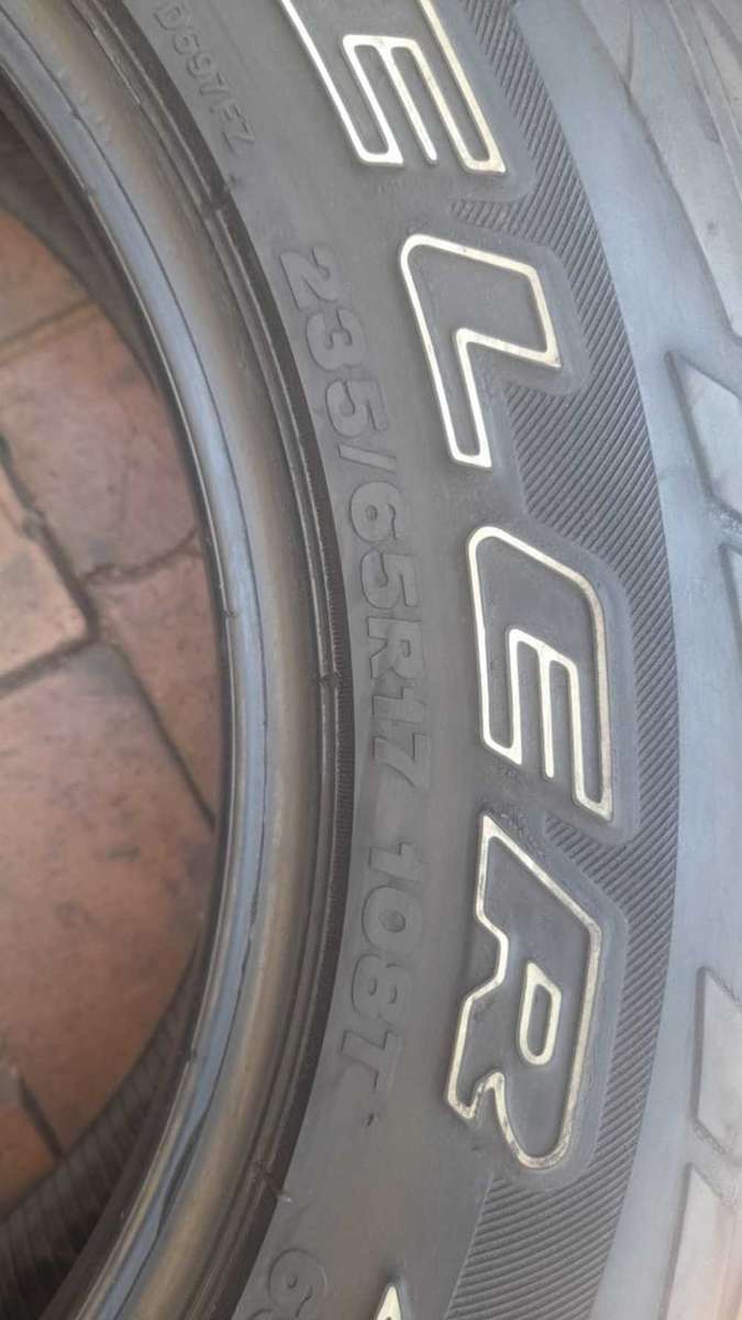 235/65/17 AT Tyres. Good second hand tyres