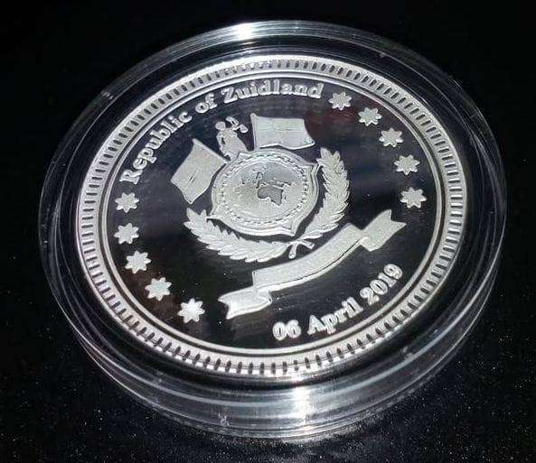 1oz fine silver 99.99 Zuidland Commemorative Silver Coin