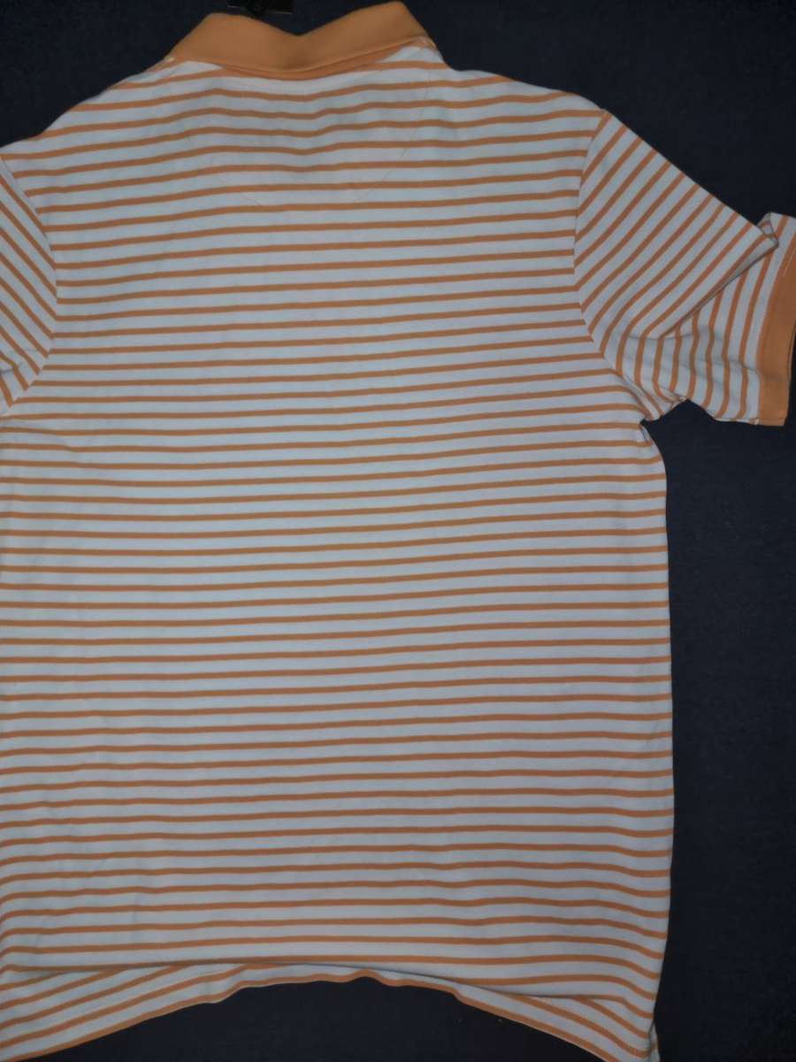 ORIGINAL Brand New Pringle Short Sleeve Golfer - Orange (Size Medium) - MTOP1074