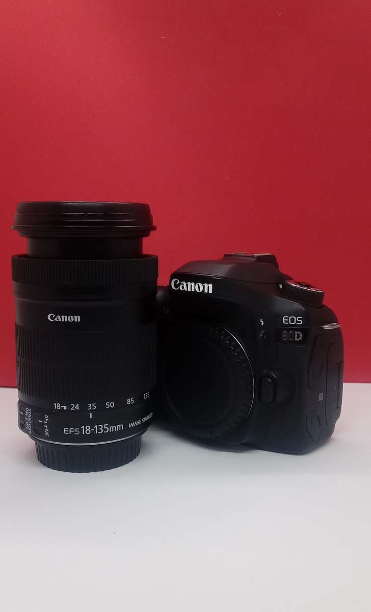 Canon 80D +18-135mm Zoom lens