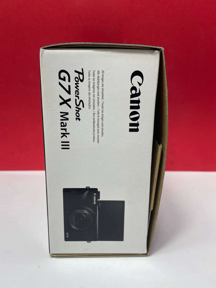 Canon G7x Mark III PowerShot (Black )