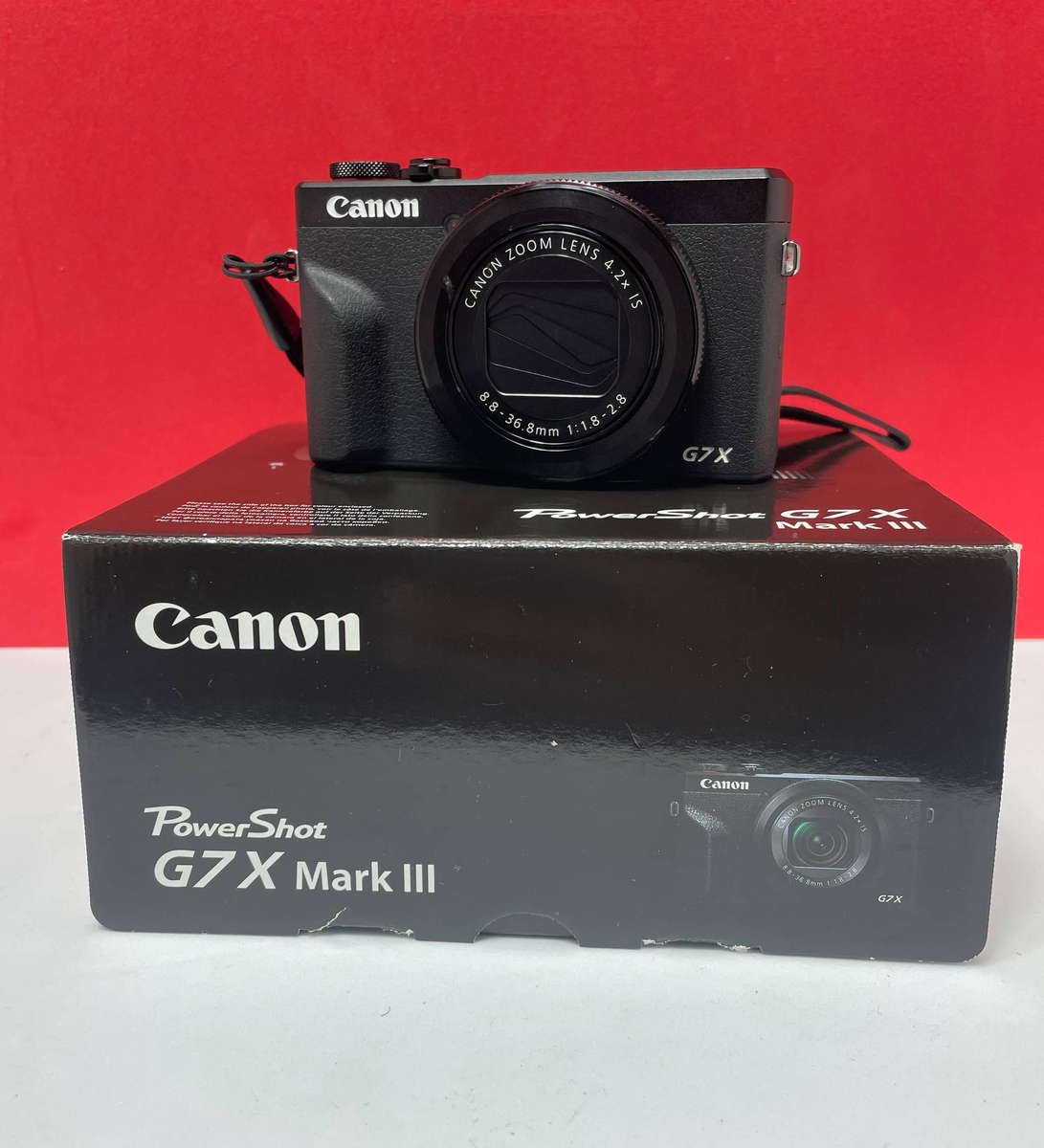 Canon G7x Mark III PowerShot (Black )