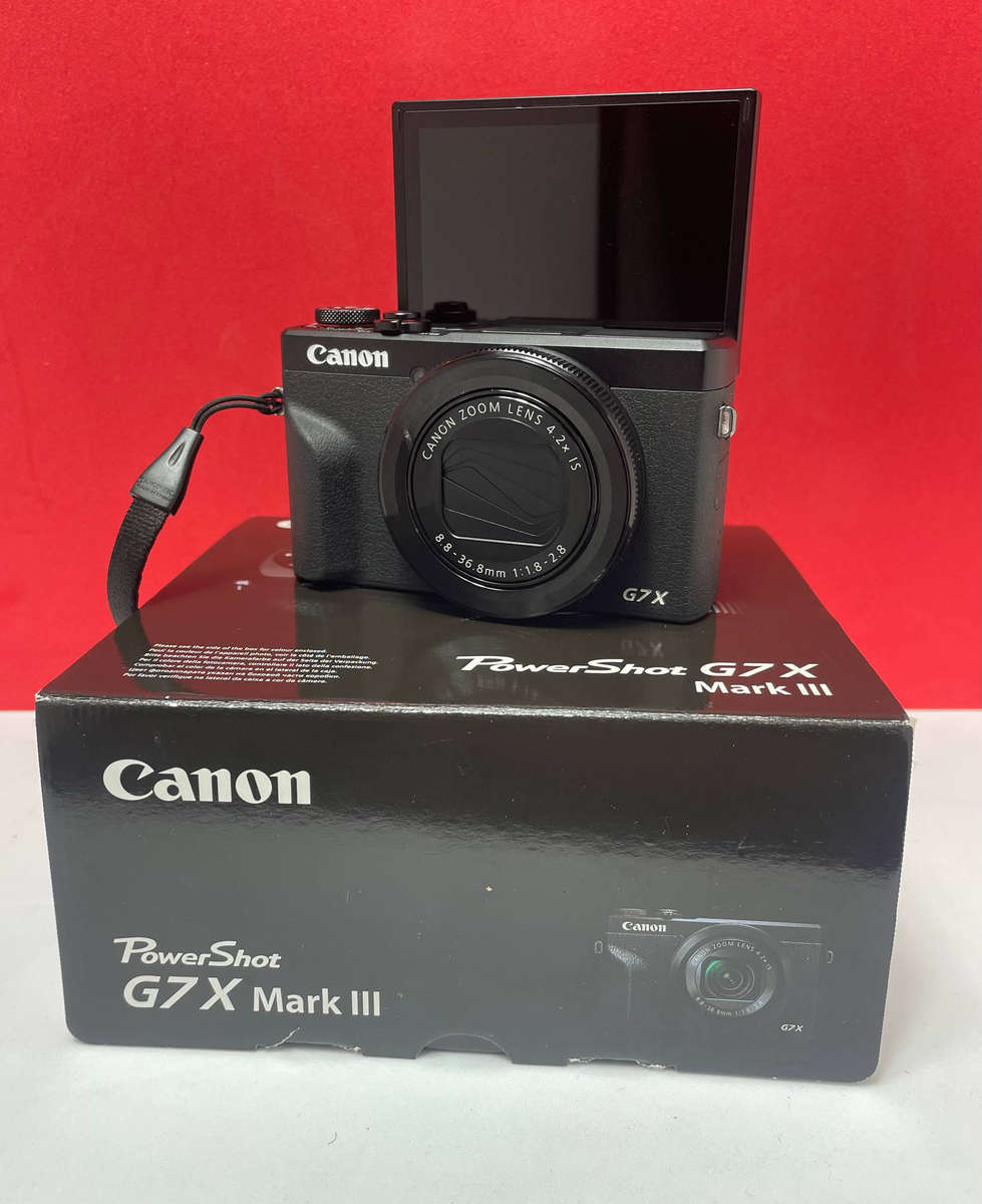 Canon G7x Mark III PowerShot (Black )