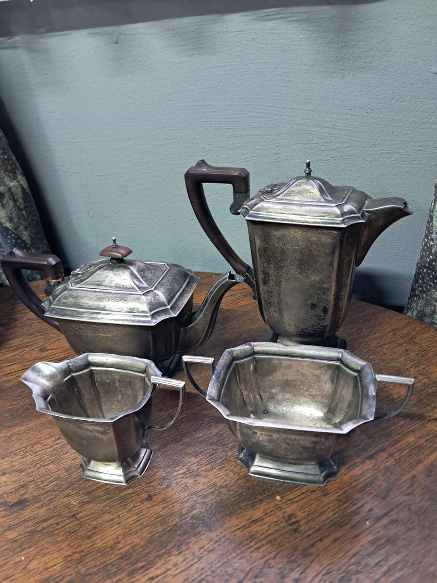Silver Hallmarked Tea Set 1660 grams