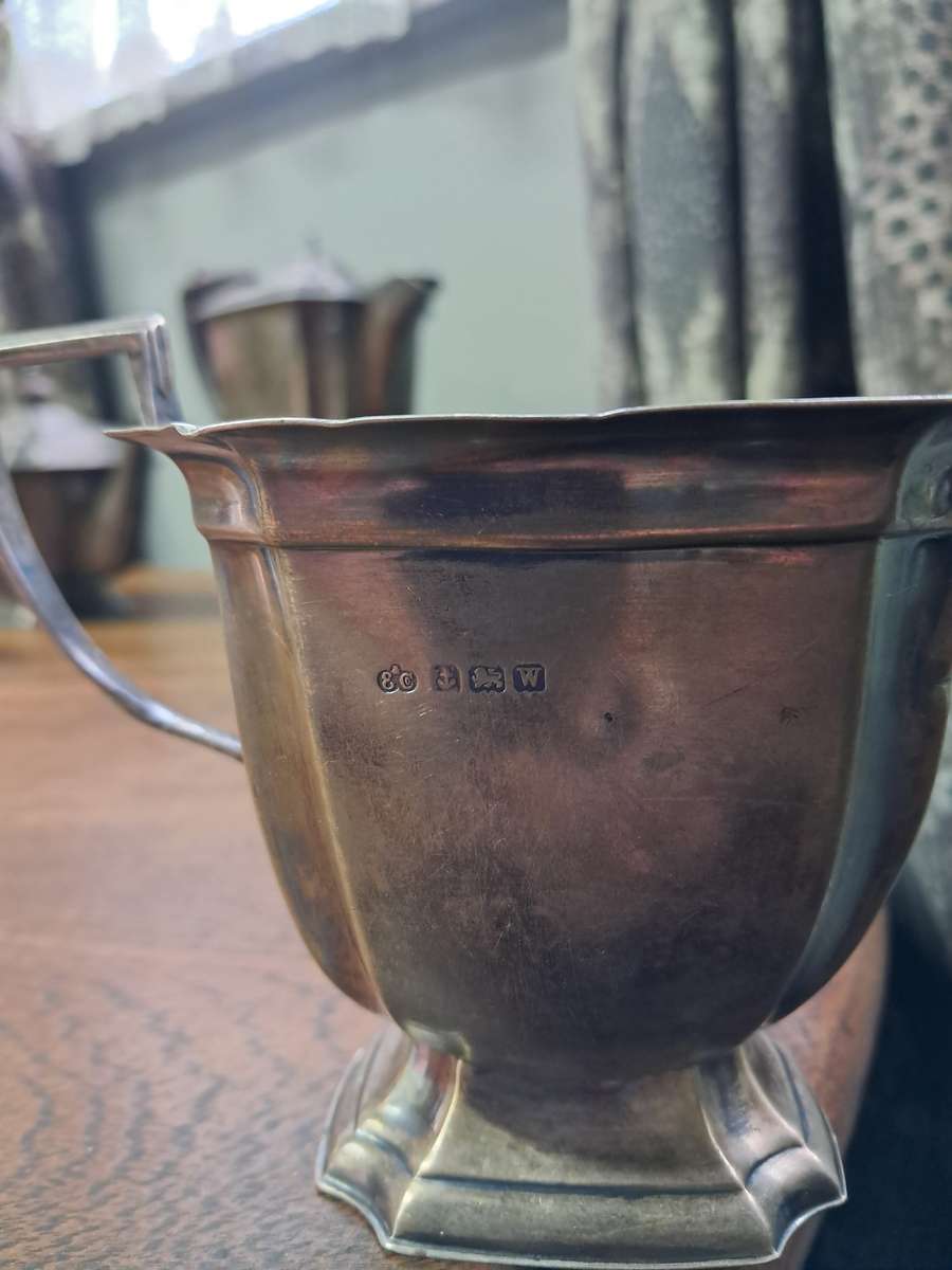 Silver Hallmarked Tea Set 1660 grams