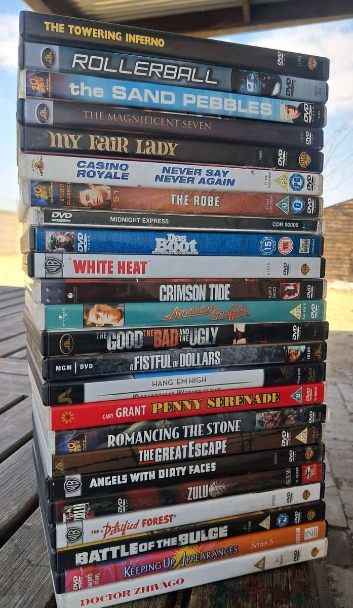 24 x Old Classic Movies Dvd Bundle