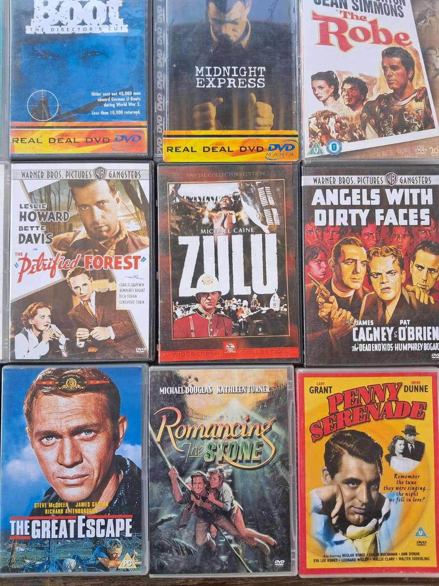 24 x Old Classic Movies Dvd Bundle