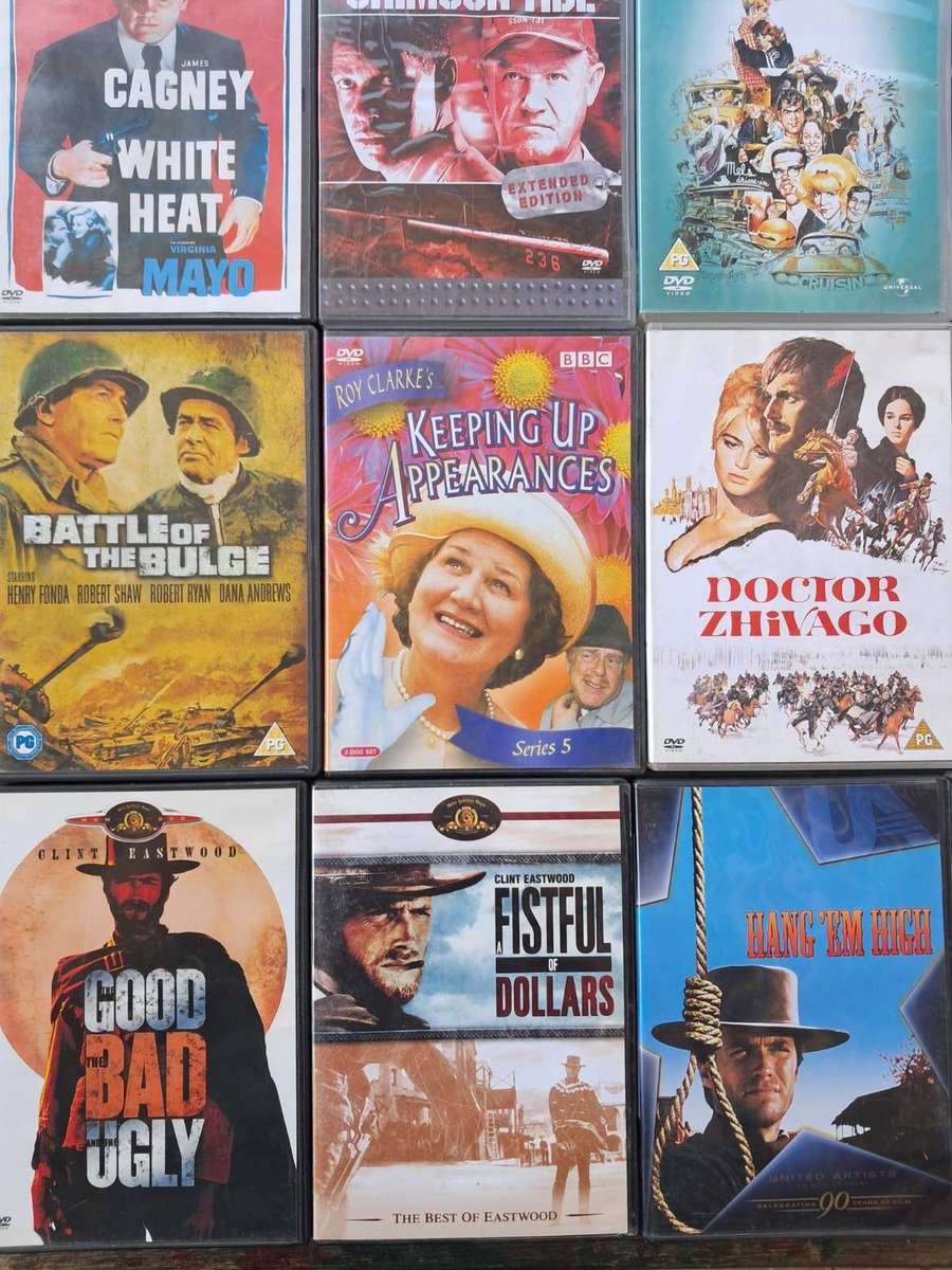 24 x Old Classic Movies Dvd Bundle