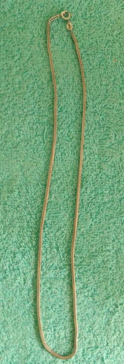 Vintage White gold chain