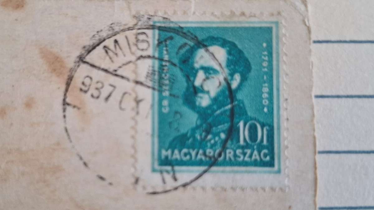 Vintage Postcard - 1937 -"A warm welcome to your day"