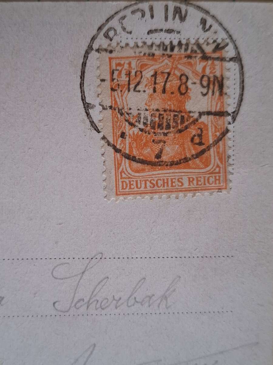 Antique Postcard - 1917 - "Princess Turandot - Schiller-Zyklus"  -  Opera by Puccini "Turnadot"-  A