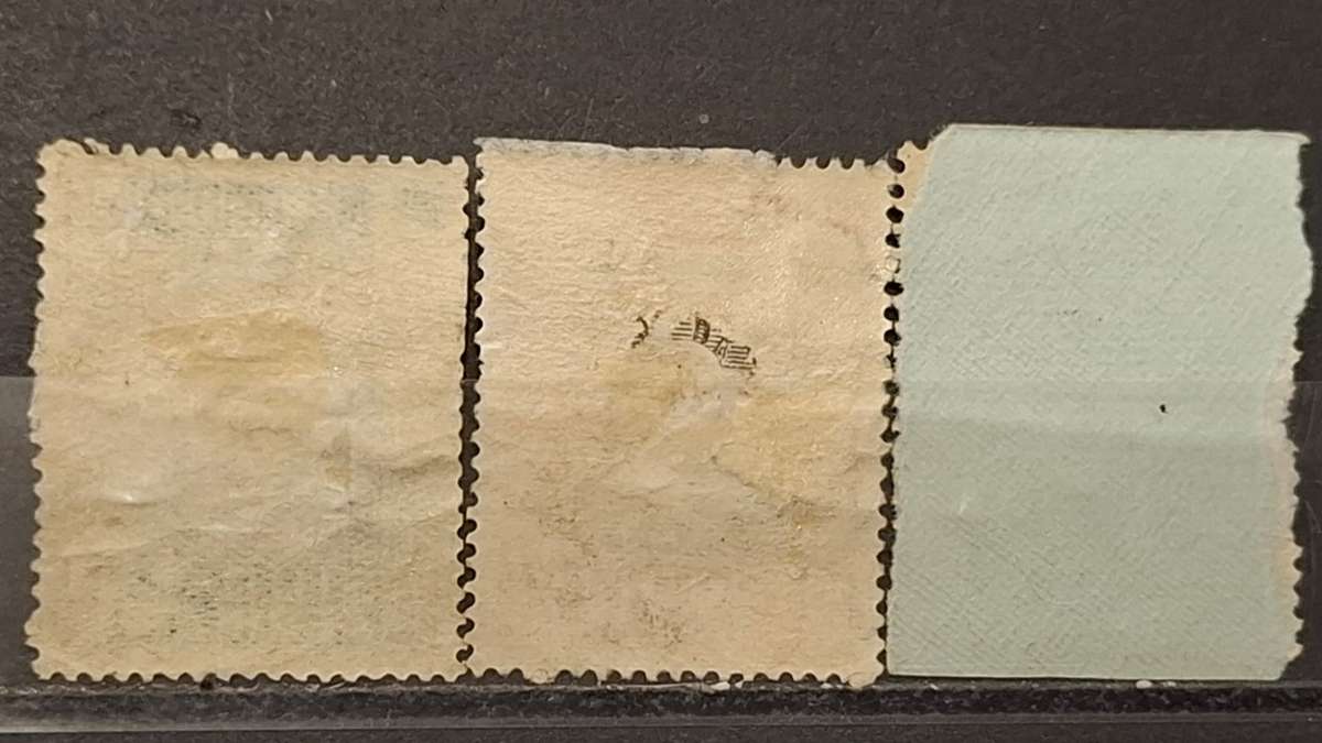 1937 - South Africa - ½P + 1P + 1P - Coronation of King George VI