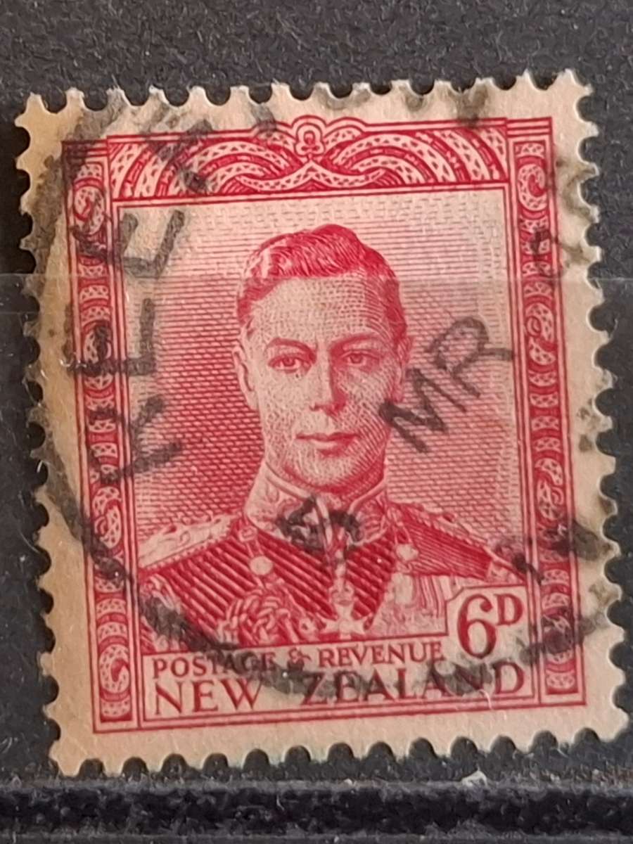 1938-1947 - New Zealand - 6P - King George VI