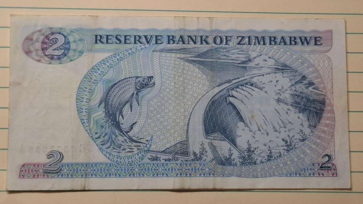 1994 - Zimbabwe - $ 2 - Leonard Ladislas Tsumba - Demonetised Aug 2006 - AC 7377338 A