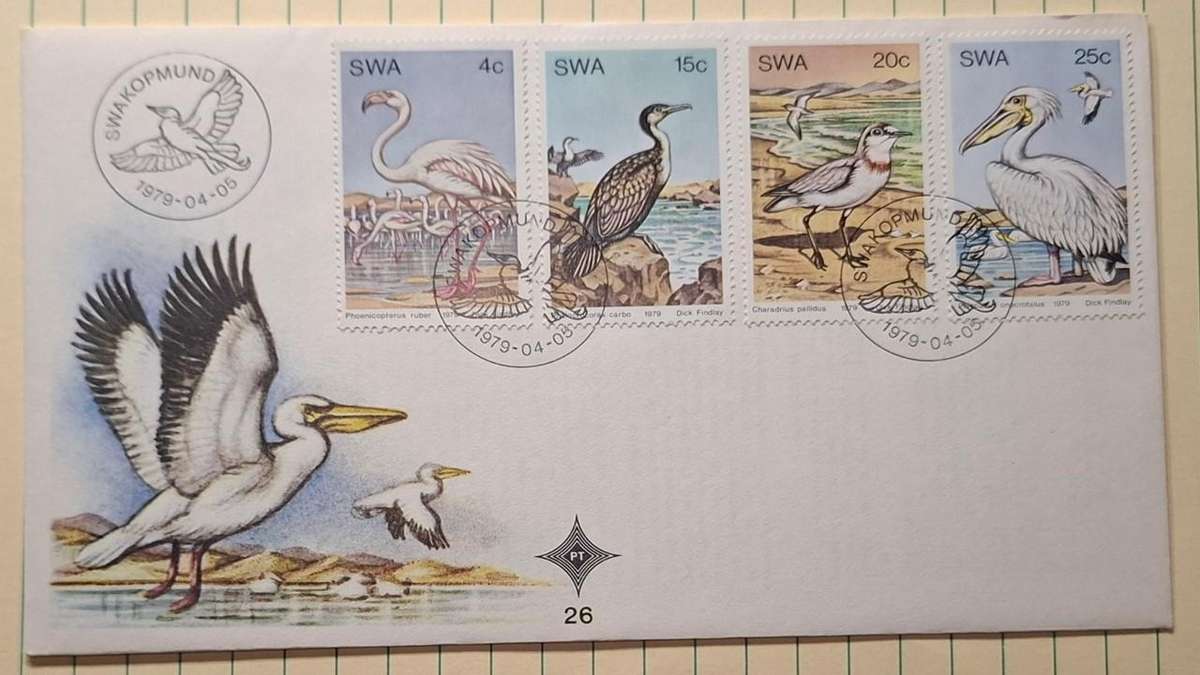 1979 - SWA - First Day Cover with Insert - Postmark Swakopmund