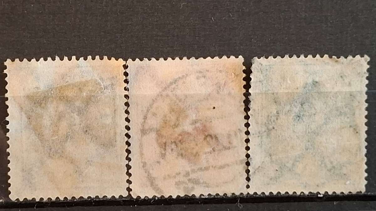 1921 -  German Empire  - 2Mk. + 3Mk. + 4Mk. - Daily Stamps