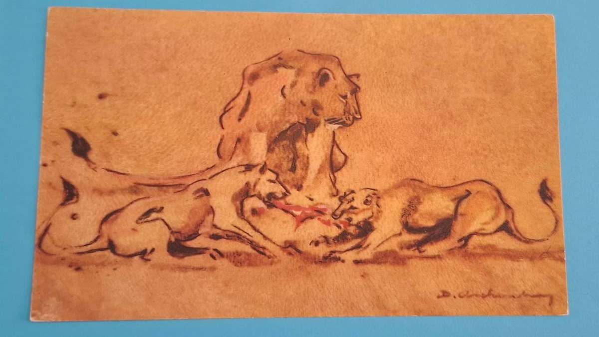 Animal print 1 - Paper -  14.5 x 10.5 cm