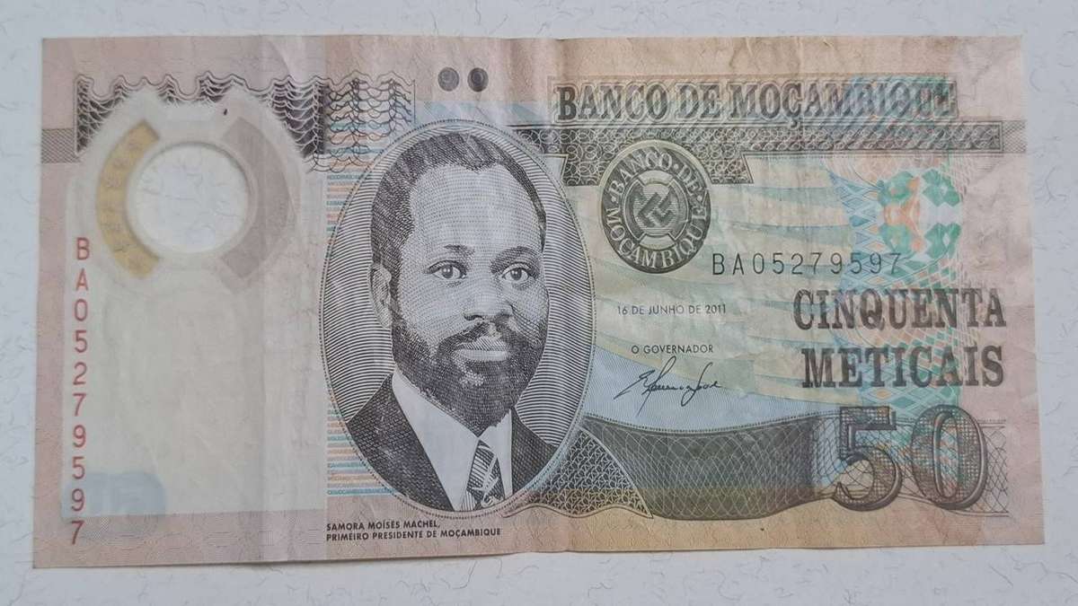 2011 - Mozambique - 50 Meticais - Demonetised - No - BA 05279597