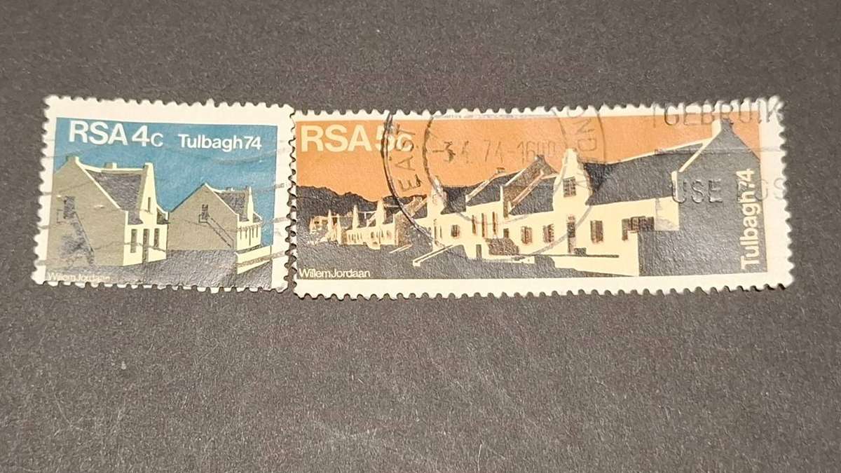 1974 - South Africa - 4c + 5c - Restoration of Tulbagh.