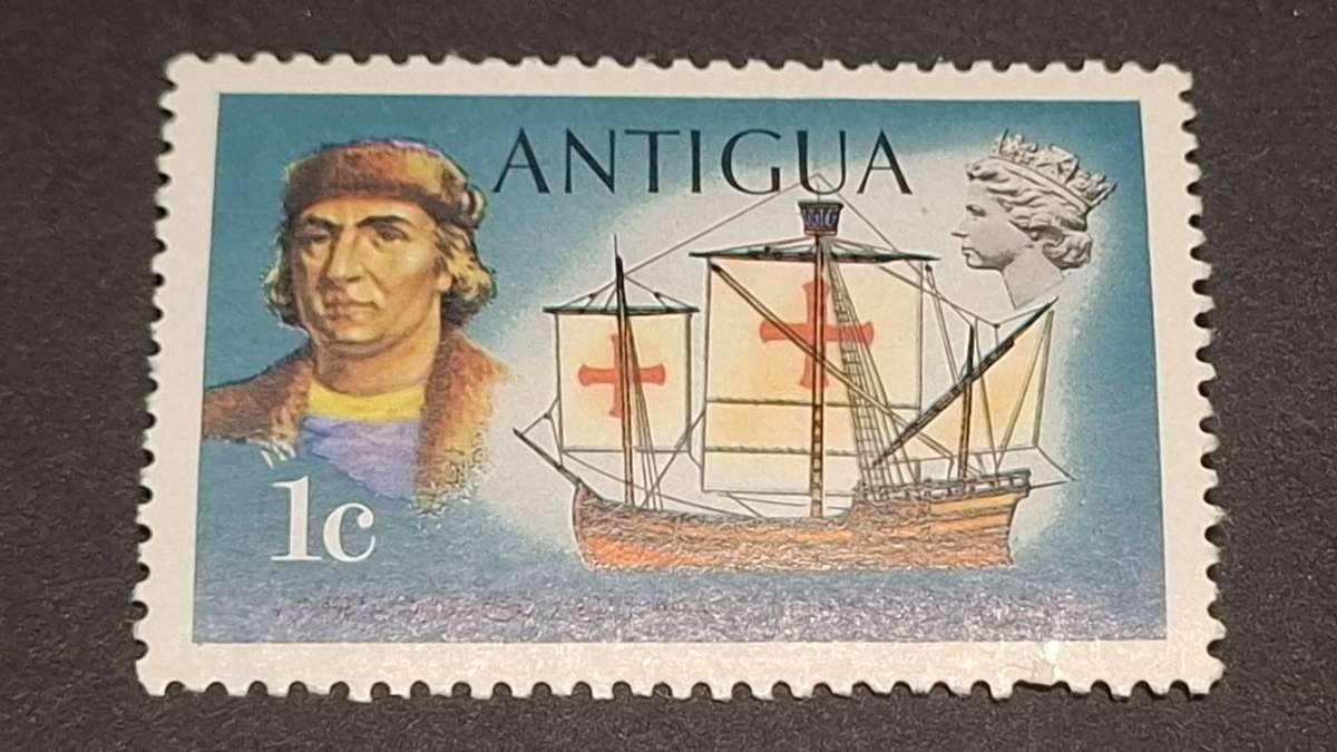 1970 - Antigua - 1c -  Mint - Ships.
