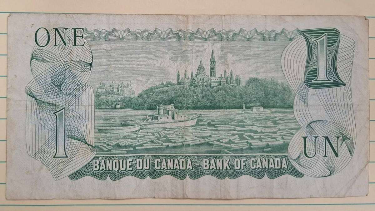 1973 - Canada - 1 Dollar - Signature: Ruston William Lawson (RWL) +  Gerald Keith Bouey (GKB) - Demo