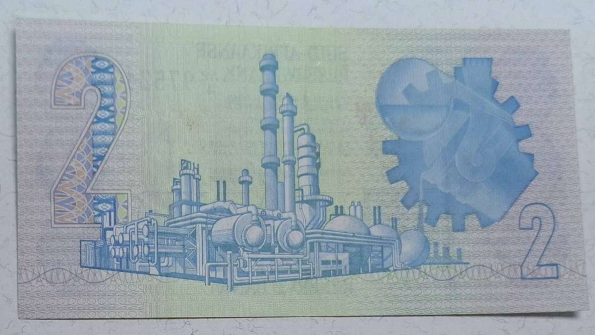 1978 - South Africa - R2 - AU - Signature : TW de Jongh +  Watermark Jan van Riebeeck - Demonetised