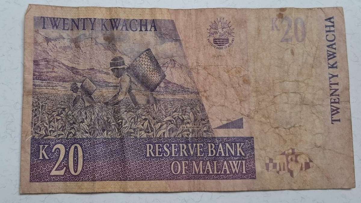 2004 - Malawi - 20 Kwacha - Demonetised - No - AM 7593895