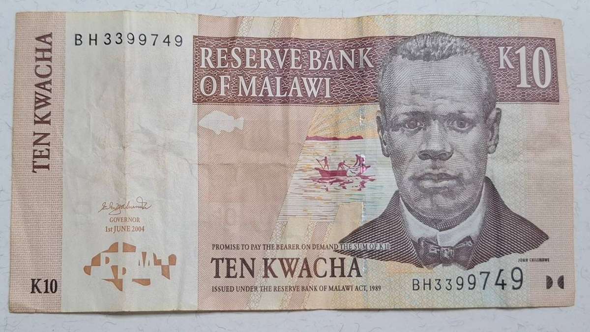 2004 - Malawi - 10 Kwacha - Demonetised - No - BH 3399749
