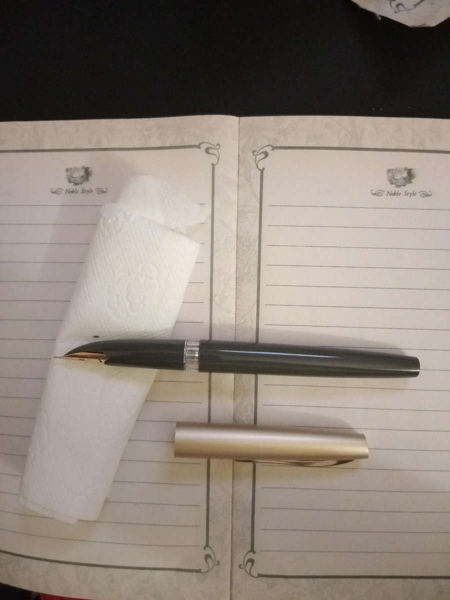 Fountain Pen. Hifra Vintage Grey 4403.